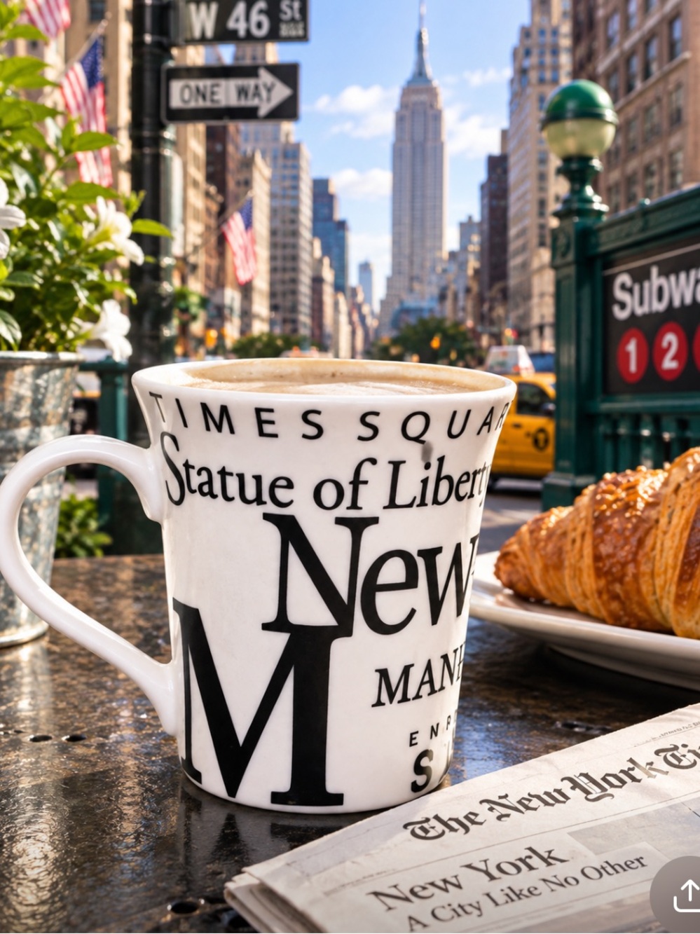 ⭐️❤️ Host pick! Gorgeous Jay Joshua porcelain New York mug